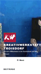 Mobile Screenshot of kreativ-werkstatt-troisdorf.eu
